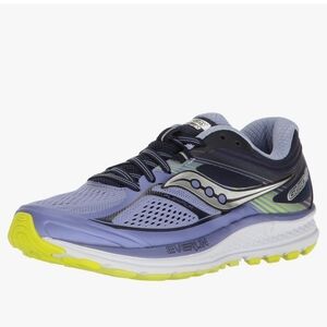 Saucony Athletic Shoes in Purple and Yellow